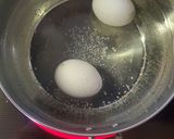 アスパラとゆで卵のオーロラソース和え作り方1写真
