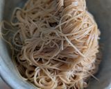 ごま油香る油そば風そうめん作り方4写真