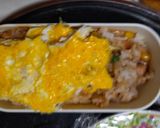 レンジ簡単ビーフストロガノフ味オムライス弁当作り方15写真
