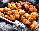 Panda EXP's fried chicken 