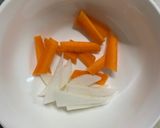 レンジ根菜茄子梅レモンウスター味甘酢豚作り方5写真
