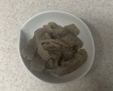冷凍こんにゃくの鶏皮串風作り方4写真