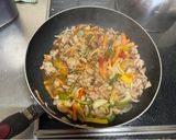 豚こまと野菜のしぐれ煮作り方5写真