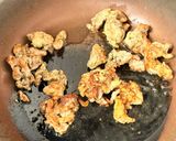 豚こまのり塩揚げ焼き作り方2写真