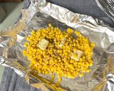 にんにくバターコーン作り方2写真