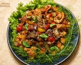 【豚こま肉×パプリカ】ムーア風🇬🇮爆速スパイス炒め作り方4写真