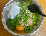 簡単☆一皿で栄養満点☆つくね作り方3写真