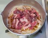新生姜の牛丼作り方4写真