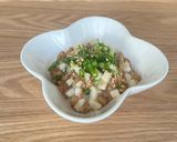 納豆と長芋とえびちりめんでヘルシー和え作り方4写真