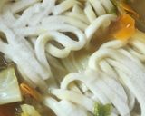 まろやかカレー風味の豆乳味噌うどん作り方9写真