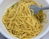青汁とバジル♪お手軽にジェノベーゼパスタ作り方5写真