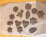 ホケミで簡単！ココア味のズボラクッキー♡作り方3写真
