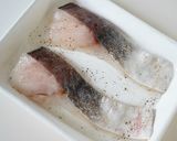 蒸し魚の白ごまソース作り方1写真
