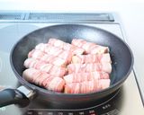 【絹揚げの豚巻き（バルサミコソース）】作り方3写真