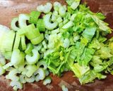 セロリと トマトのスープ作り方1写真