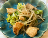 鶏むね肉と野菜の中華風オイスター炒め作り方9写真