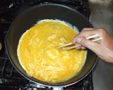 豆腐あんかけ♪簡単レシピ梅干し卵じゃこ作り方2写真