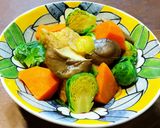 厚揚げと白菜と人参の煮物　クコの実入り作り方12写真