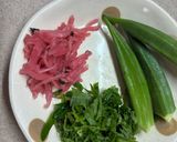 蒸し茄子と豚の醤油麹和え作り方3写真