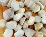 焼肉生だれで里芋大量消費のポテトサラダ作り方5写真