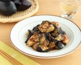 鶏もも肉となすのハニーマスタードソテー作り方7写真