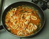 イカのトマト煮ワンパンで本格イタリアン！作り方3写真