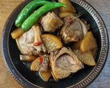 まぐろのかまと大根の煮込み作り方6写真
