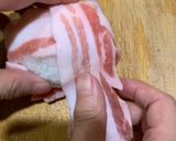 ゆかりのイブクロ　肉巻きおにぎり作り方3写真