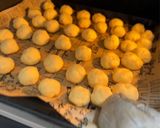 材料3つで!まんまるクッキー作り方5写真