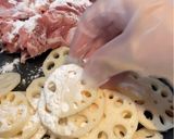 今夜の晩御飯に♩豚こま肉と蓮根の甘酢炒め作り方2写真
