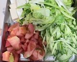 蒸鶏と豆腐の胡麻サラダ作り方4写真