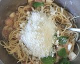 🍑桃とミントとパルメジャーノの冷製パスタ作り方11写真
