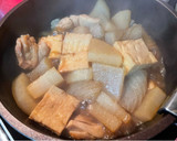 焼肉のタレで簡単！鶏肉と大根の甘辛煮作り方7写真
