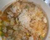 レンジ簡単シーフード風味タコス味炒飯弁当作り方9写真