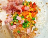 焼肉のたれでレンジで作り置きカラフルミートローフ作り方6写真
