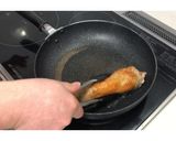 タコ糸なしで！！鶏の八幡巻き★動画あり★作り方32写真