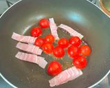 ミニトマトのカルボナーラ🍅作り方6写真