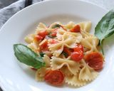 ミニトマトのパスタ作り方5写真