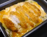簡単！四角いチキンカツ丼作り方3写真