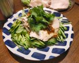 茹で鶏の香味ソースがけ作り方10写真