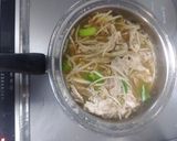 モヤシ牛蒡ネギの野菜たっぷりの豚汁作り方1写真