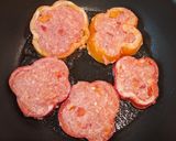 簡単かわいい＊パプリカの肉詰め作り方6写真