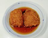 冷めても美味しい!レンチン甘辛カツ作り方2写真