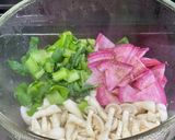 ささみとブナピーの柚子味噌和え♪作り方4写真