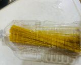 10分以内調理！春キャベツの水漬けパスタ作り方1写真