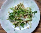 ヨウサマの減塩居酒屋風水菜のサラダ作り方2写真