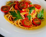 ミニトマトのパスタ作り方6写真