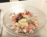 アメリカで大人気カニカマで寿司ベイク作り方2写真