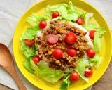 【主食・主菜・副菜】レンジで☆タコライス作り方6写真
