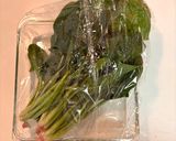 ほうれん草とかにかまのユッケ風ナムル作り方1写真